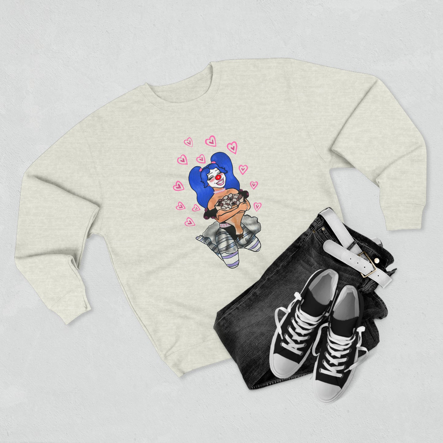 Loquita In Love Premium Crewneck Sweatshirt