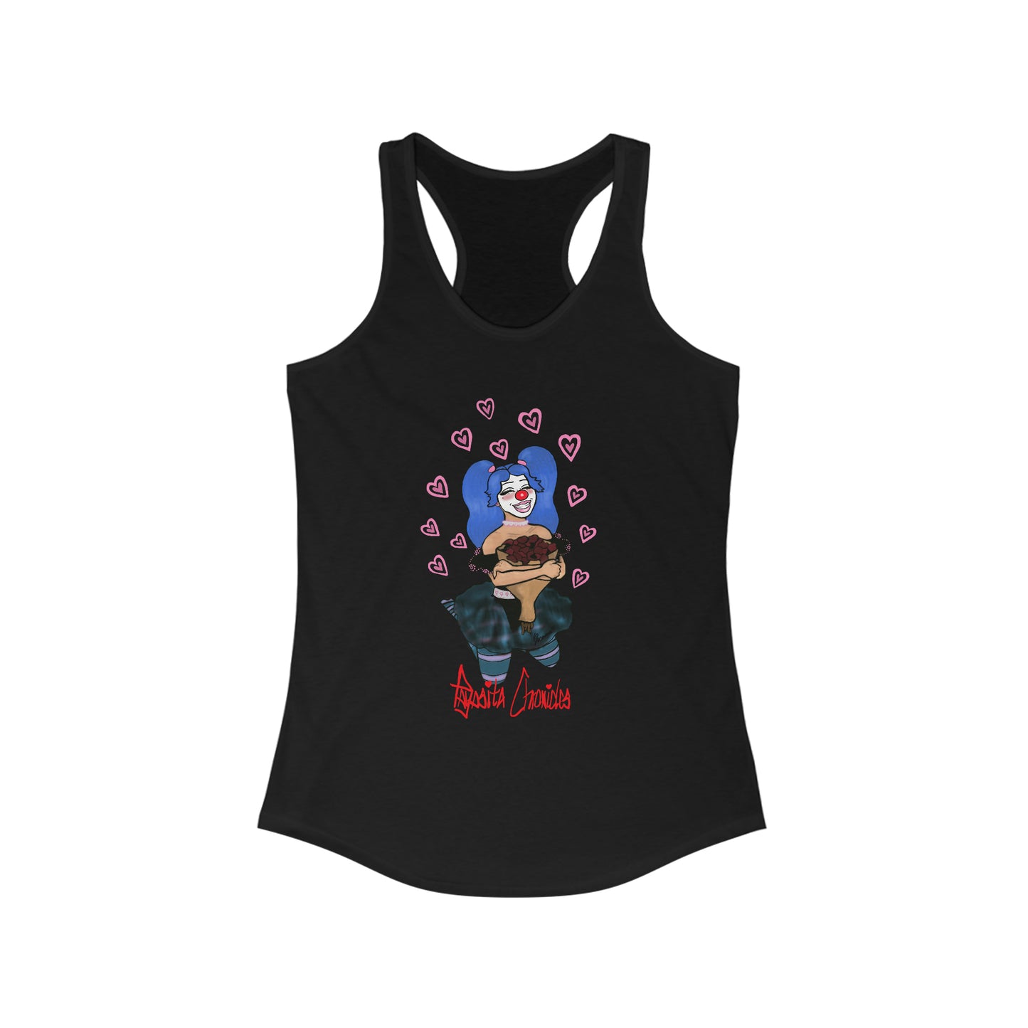 Loquita In Love Racerback Tank Tee
