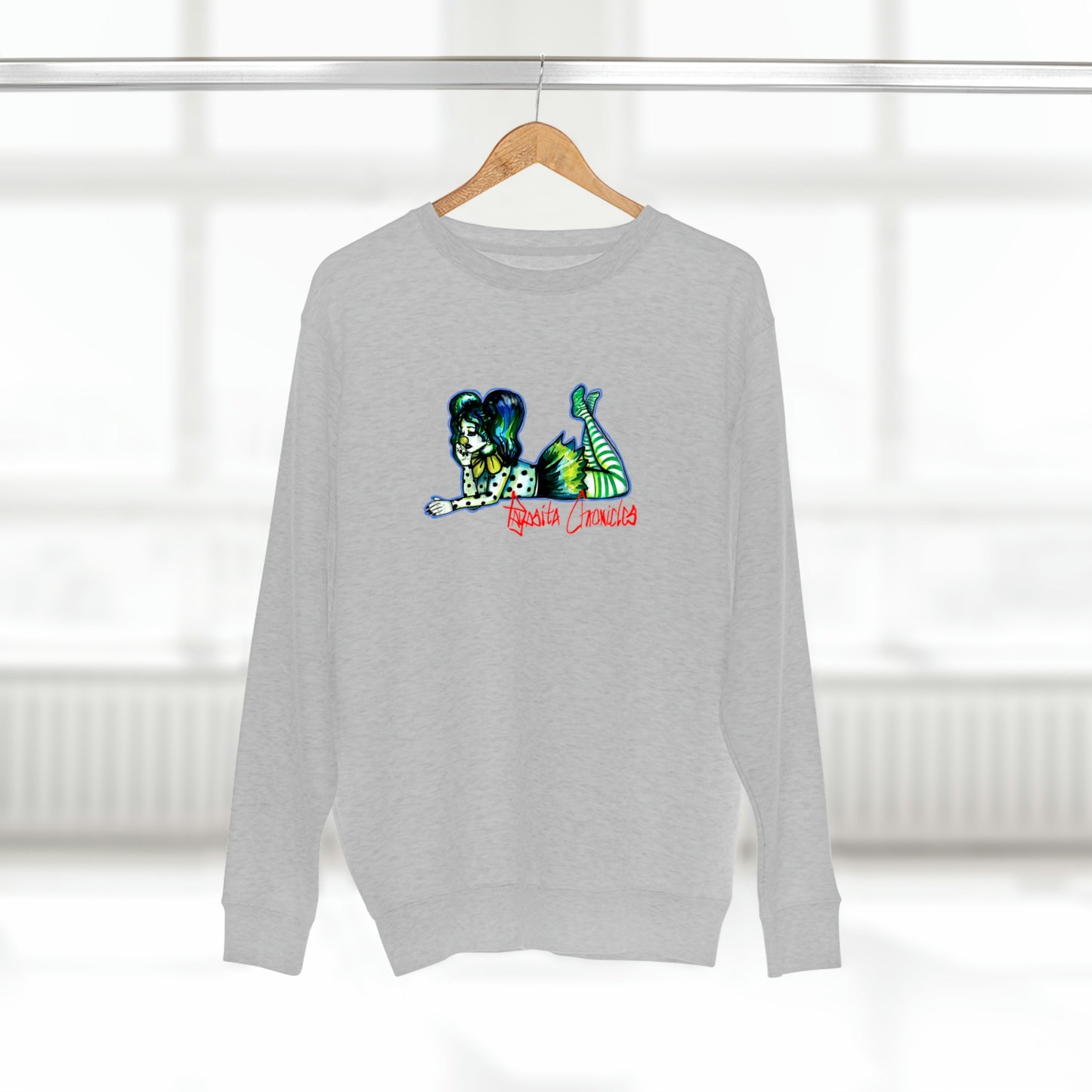 Unisex Payasita Chronicles Chillona Premium Crewneck sweatshirt