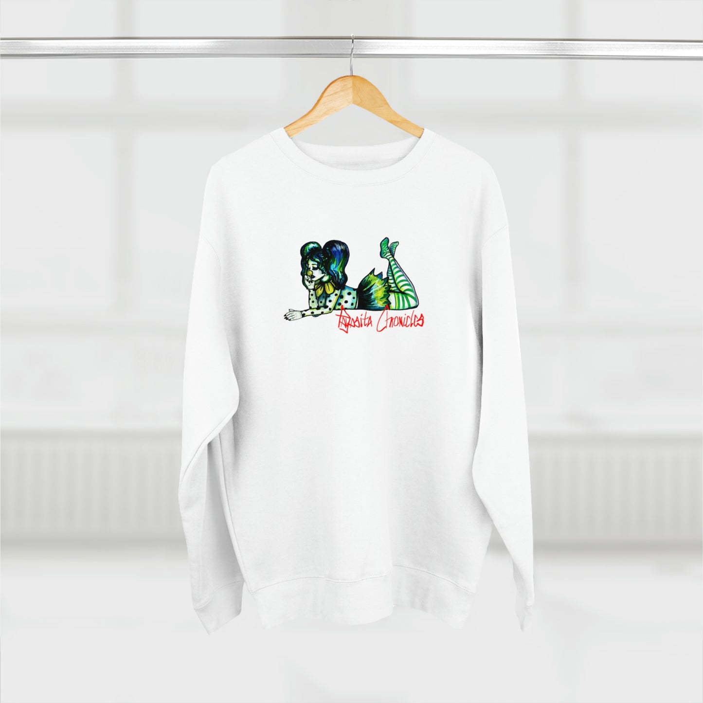 Unisex Payasita Chronicles Chillona Premium Crewneck sweatshirt